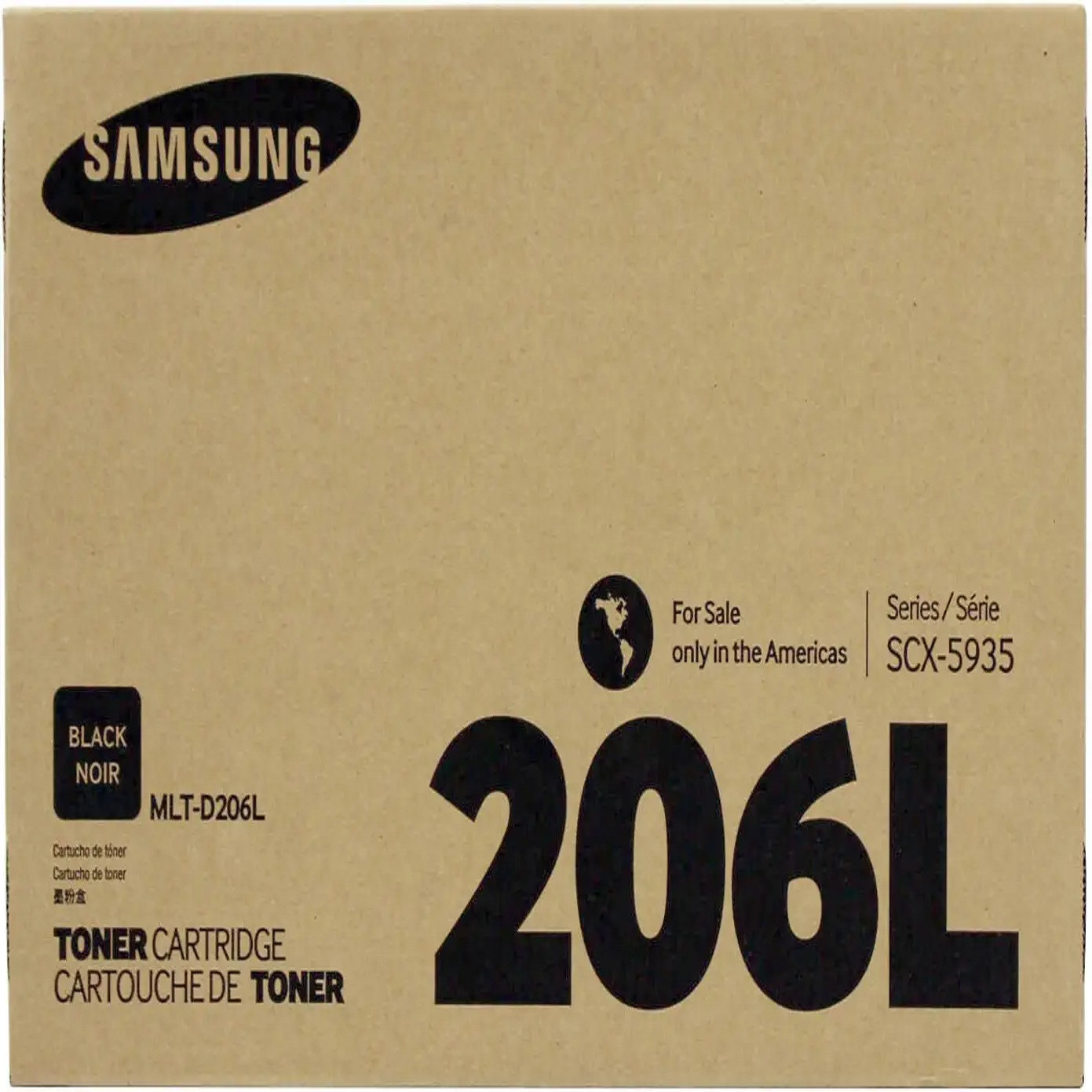 Genuine Samsung MLT-D206L (206L, SU985A) High Yield Toner Cartridge