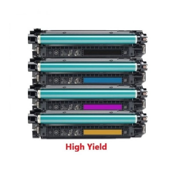 ReChargX HP 212X (W2120X W2121X W2123X W2122X) High Capacity Black, Cyan, Magenta & Yellow Toner Cartridges