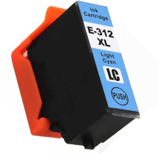 ReChargX Epson 312XL (T312XL520-S) High Yield Light Cyan Inkjet Cartridge