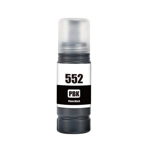 ReChargX Epson T552 (T552020-S) Pigment Black High Yield Ink Cartridge Refill