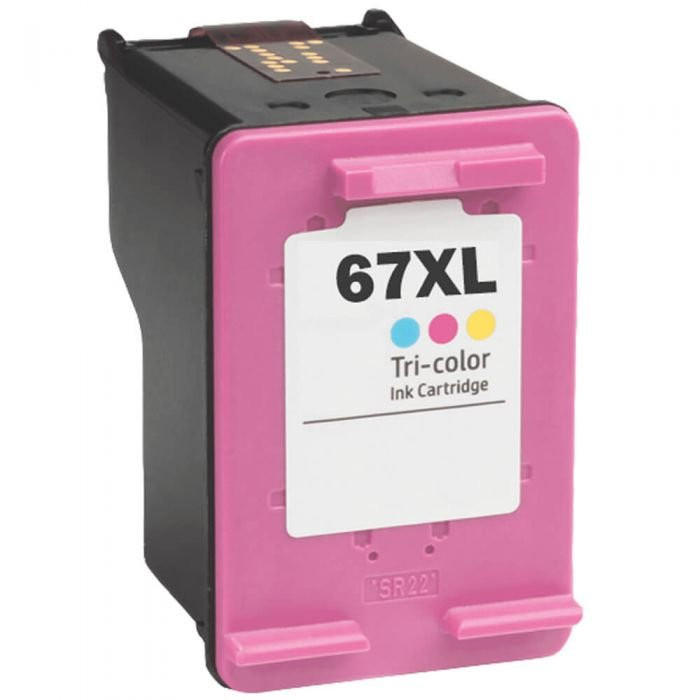 ReChargX HP 67XL, 3YM58AN Tri-Color Ink Cartridge