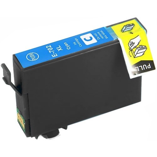 ReChargX Epson 702XL (T702XL220-S) Cyan High Yield Inkjet Cartridge