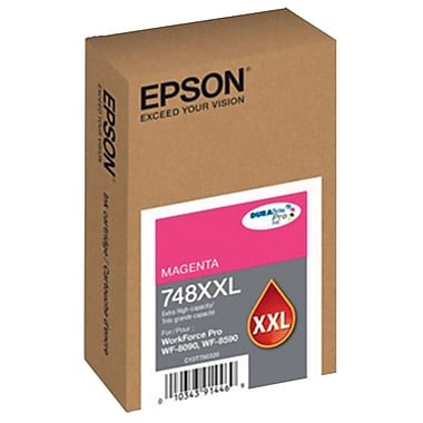 Genuine Epson 748XXL (T748XXL320) Extra High Capacity Magenta Ink Cartridge