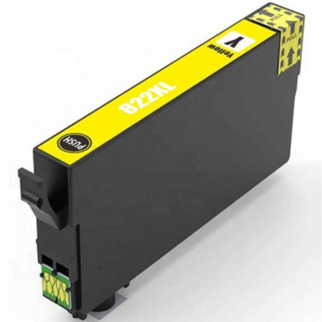 ReChargX Epson T822XL, T822XL420-S High Yield Yellow Ink Cartridge