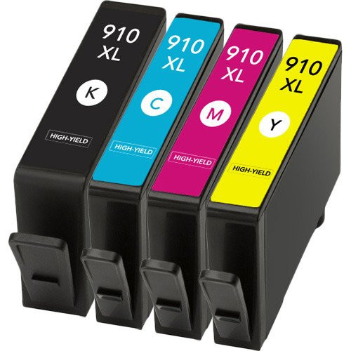 ReChargX HP 910XL High Yield Black, Cyan, Magenta & Yellow Ink Cartridge