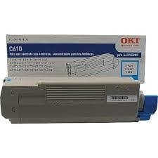 Genuine Okidata 44315303 High Capacity Cyan Toner Cartridge