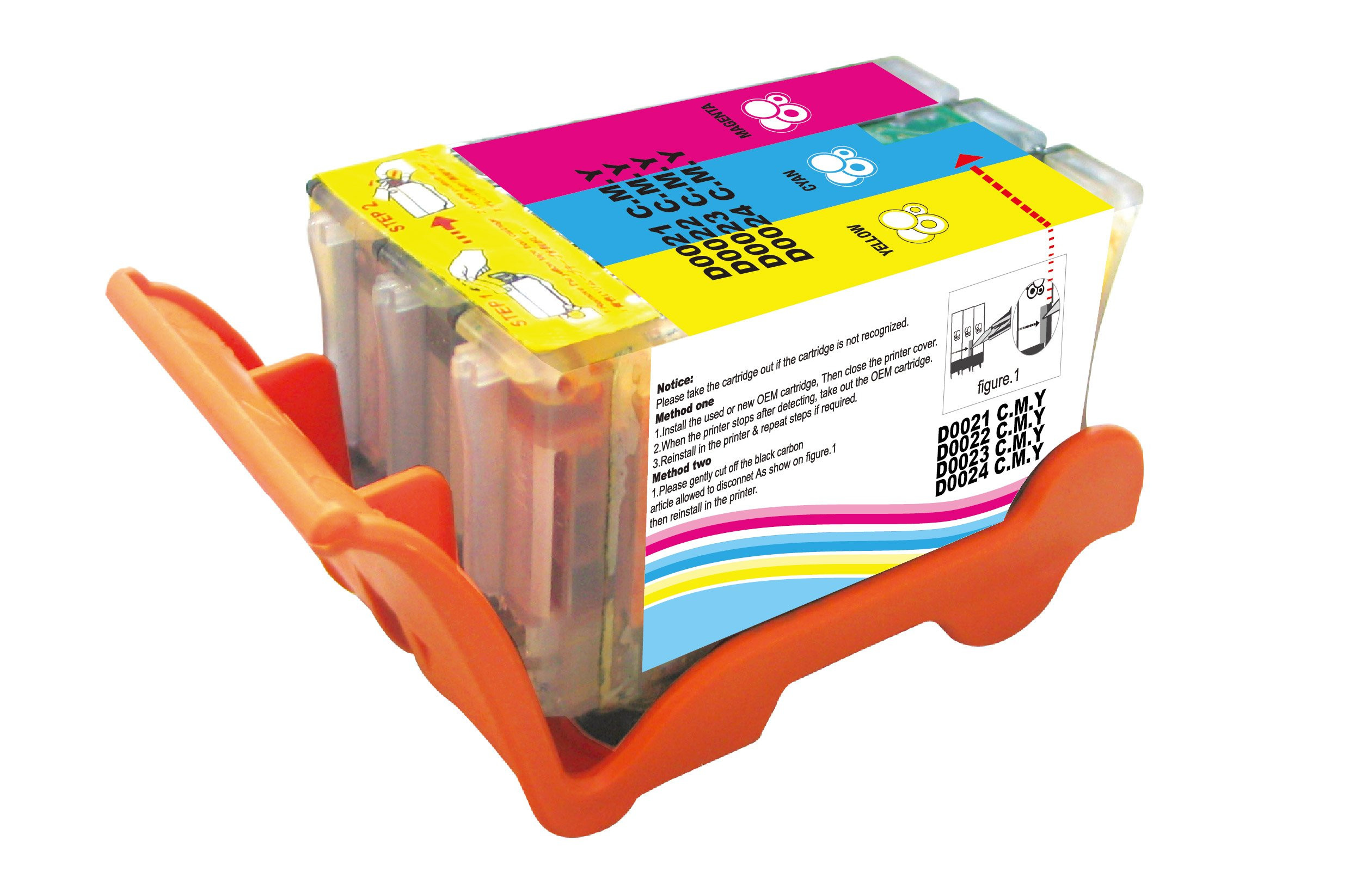 ReChargX Dell T094N (330-5886, 330-5893, 330-5266) Color High Yield Ink Cartridge