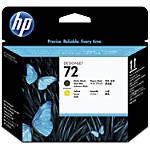 Genuine HP 72 Black/Yellow Printhead (C9384A)
