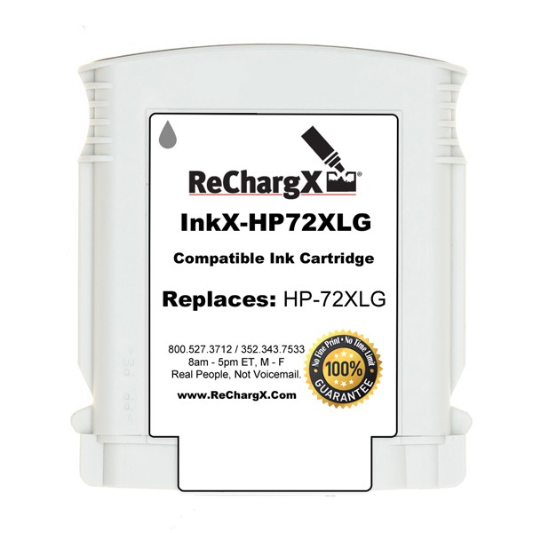 ReChargX® HP C9374A High-Yield Gray Ink Cartridge
