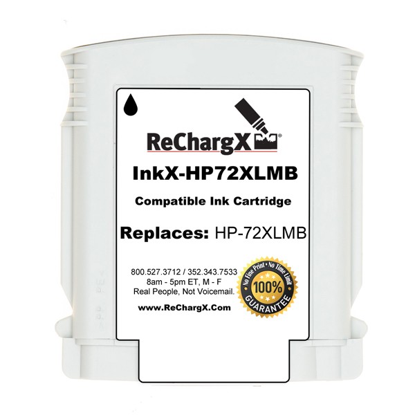 ReChargX® HP C9403A High-Yield Matte Black Ink Cartridge