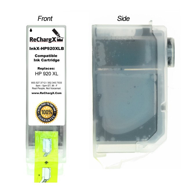 ReChargX High-Yield Black Ink Cartridge