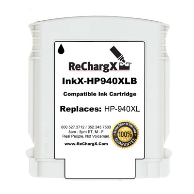 ReChargX High-Yield Black Ink Cartridge