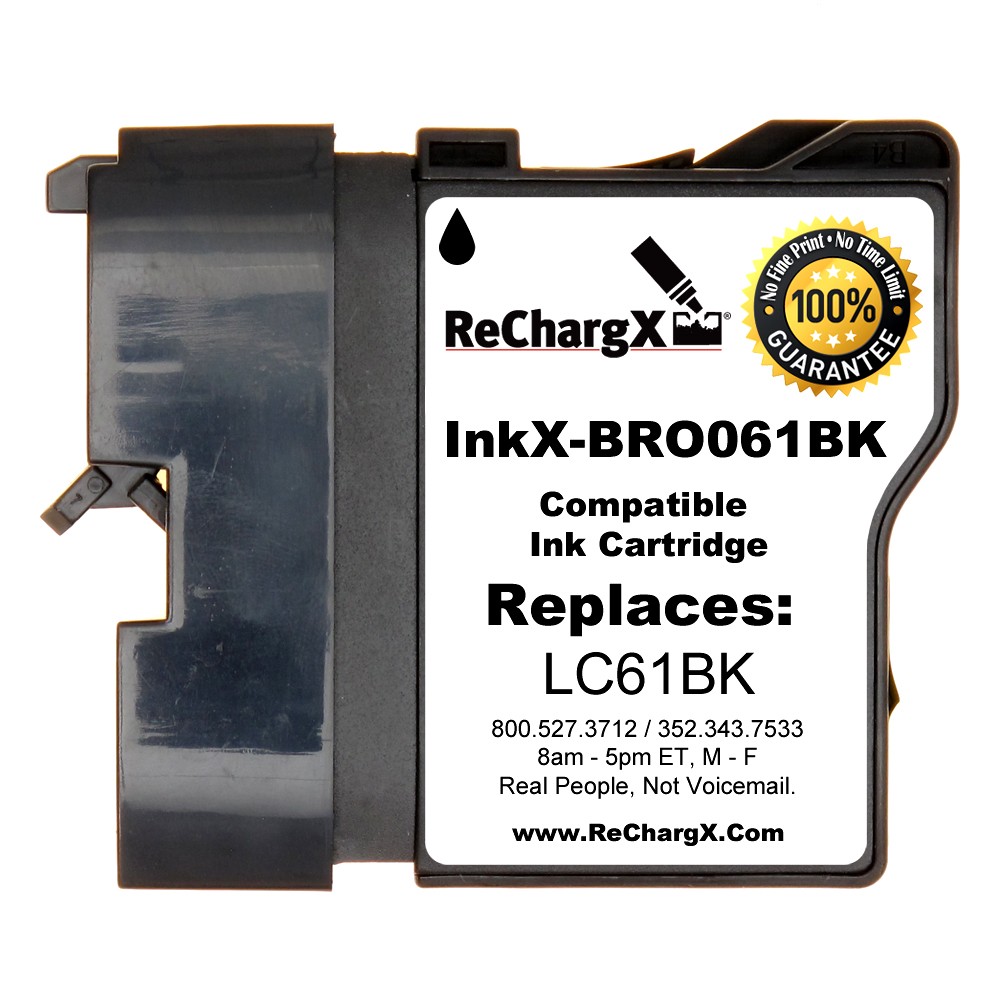 ReChargX Standard-Yield Black Ink Cartridge