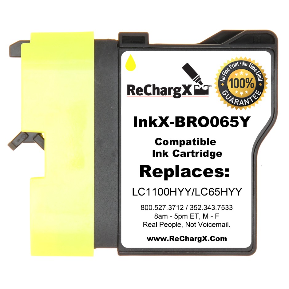 ReChargX High-Yield Yellow Ink Cartridge