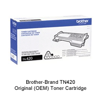 Genuine Brother TN420 Standard-Yield Toner Cartridge