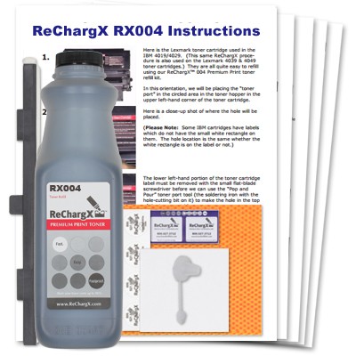 ReChargX Toner Refill Kit 