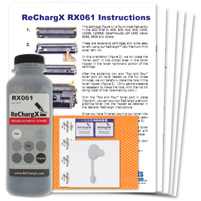 ReChargX Toner Refill Kit