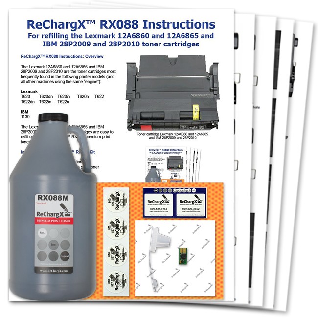ReChargX MICR Toner Refill Kit
