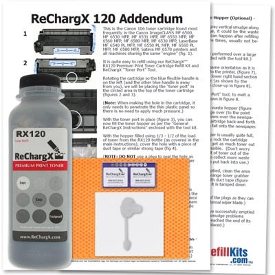 ReChargX Toner Refill Kit