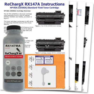 ReChargX Standard-Yield MICR Toner Refill Kit