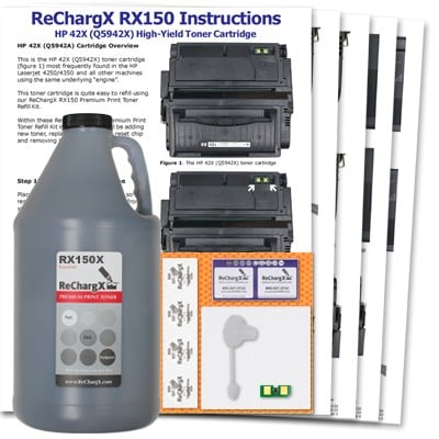 ReChargX High-Yield Toner Refill Kit 