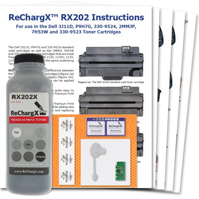 ReChargX High-Yield Toner Refill Kit