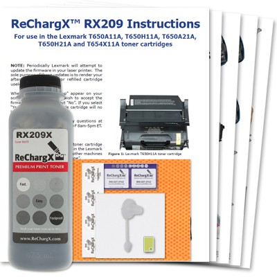ReChargX High-Yield Toner Refill Kit