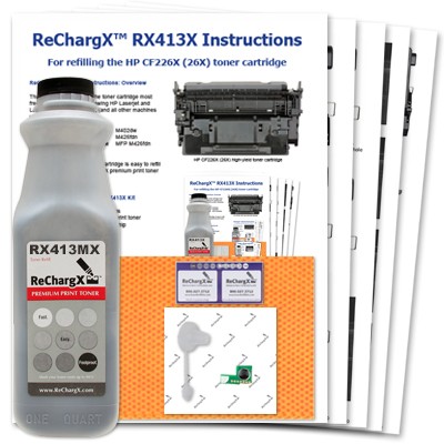 ReChargX High-Yield MICR Toner Refill Kit