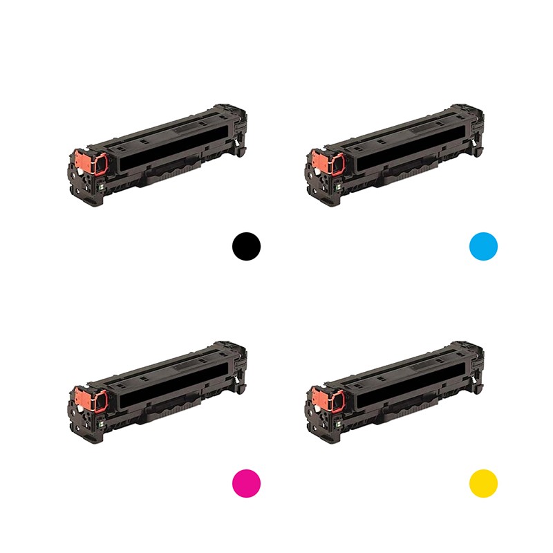 ReChargX B/C/M/Y Toner Cartridges (4 Pack)